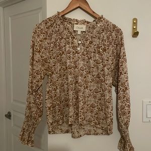 100% cotton hand dyed blouse